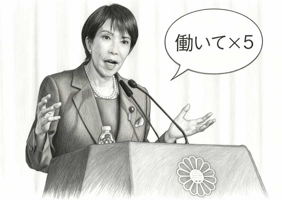 高市早苗首相　演説