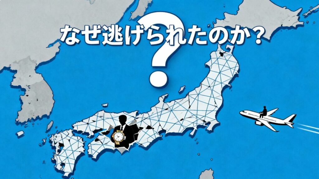 なぜ逃げられた