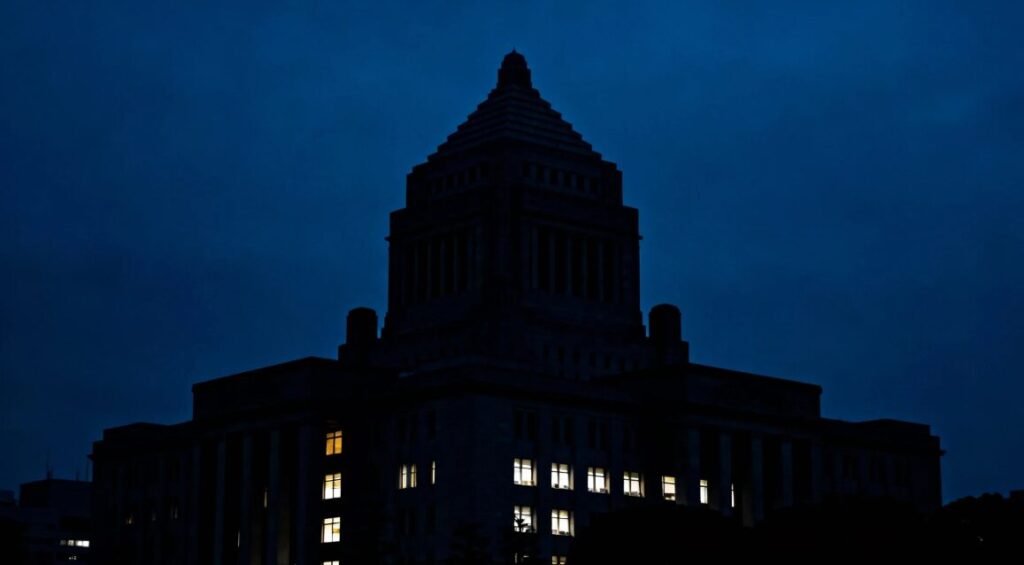 国会議事堂　不夜城