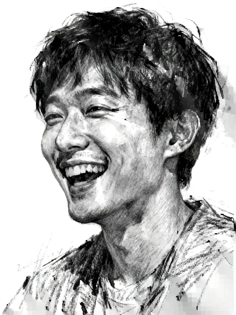 中村鶴松　笑顔