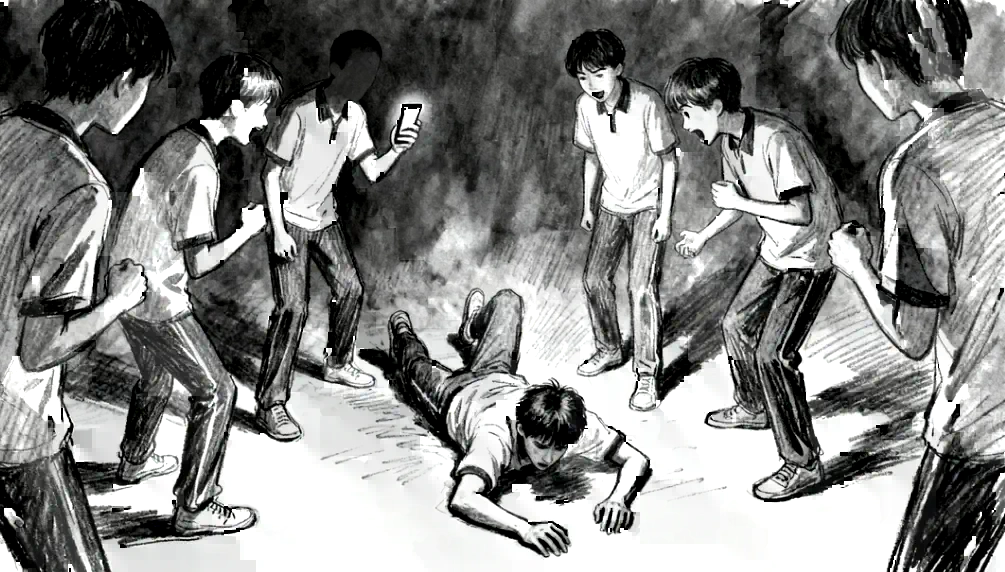 いじめ　動画　SNS