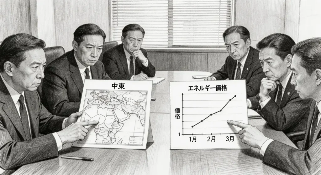 中東情勢 エネルギー価格