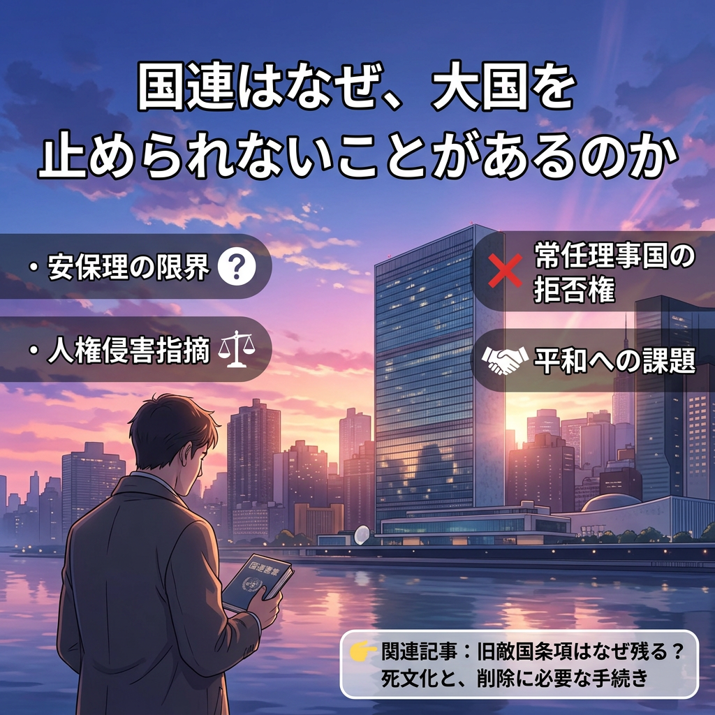 国連はなぜ、大国を止められない